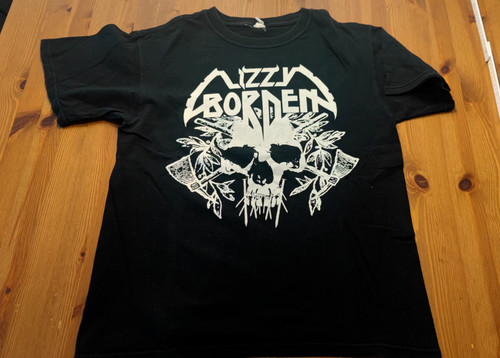 Lizzy borden band tour shirt - borden,