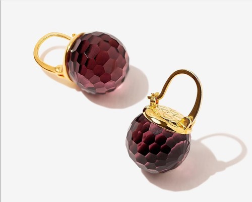 Amethyst ohrringe 925 sterling - 925,