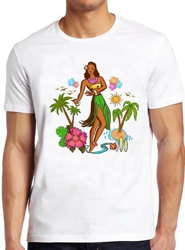 Shirt hula mädchen - t-shirt,