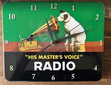 Wanduhr His Masters Voice   -