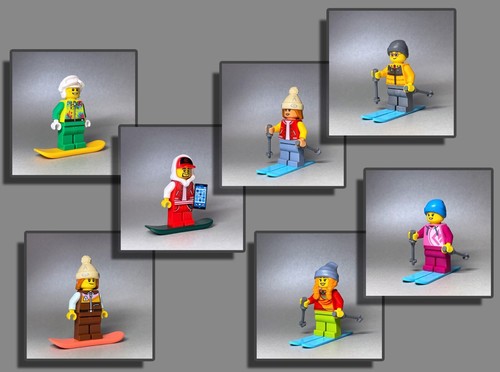 Lego figuren - -, ⛷️