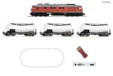 H0 z21 Set BR232 + 3 Kesselwagen DB AG Ep.VI Roco 51340 Neu!!!