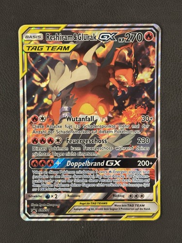 Pokémon karte reshiram - pokémon,