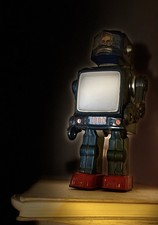 SH Radar Robot Blechspielzeug Made In Japan 60s Originalhülle