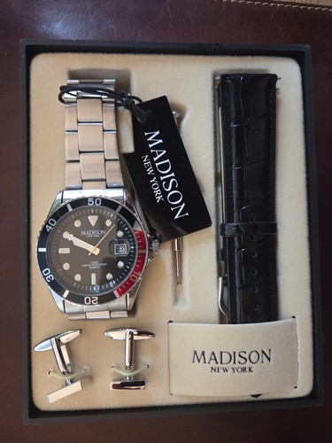 Madison new york herrenuhr - herrenuhr, im