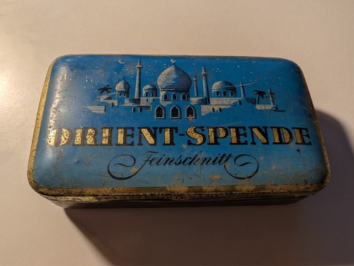 Alte tabakdose orient spende - tabakdose, orient-spende