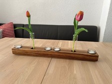Kerzenständer mit vase aus - kerzenständer,