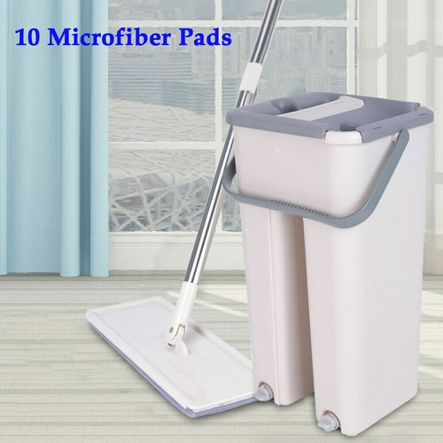 Wischmopp set mit eimer - set,