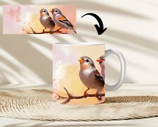Kaffeetasse Zebrafinken Vogel