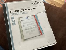 Durable Function Wall 10 Sichttafel Wand System neu