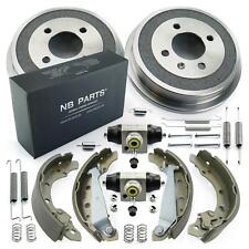 2x Bremstrommel Bremsbacken 2x