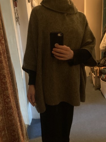 Schöner poncho mit - schöner,