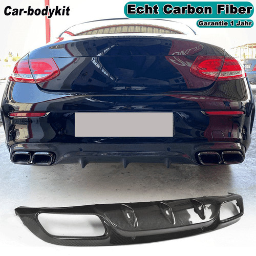 Carbon heckdiffusor - carbon,