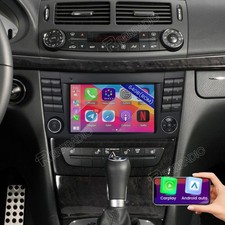 64GB Carplay Autoradio Android 15 GPS Navi Für Mercedes Benz E-Klasse W211 W219