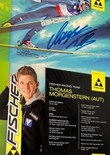 Autogramm Thomas MORGENSTERN Skisprung 3x Olympiasieger 1x Silber Österreich xyz