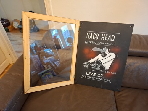 Werbung nags head - live, pub