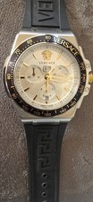 Original Versace VE7H00123 Herrenuhr Greca Extreme Chrono 45mm 5ATM mit Uhrenbox