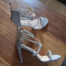 Damensandalette von Sergio Todzi Gr.41,Hellgrau