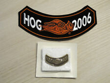 HOG Harley Davidson & Owners Club Patches 2006, Aufnäher, Pin, Anstecknadeln 