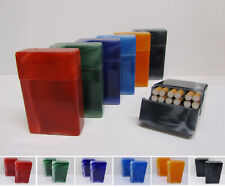 ☆ Zigarettenbox - COLOR-S 18 marmoriert - 18 Zigaretten (Etui Box mit Steg)