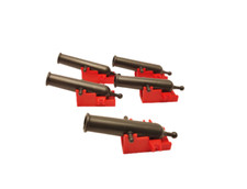 5x Lego Piraten Kanone