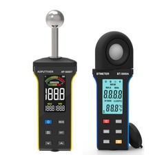 Digital Luxmeter & Feuchtigkeitsmessgerät Feuchtigkeitsmesser für Holz Wand Bau