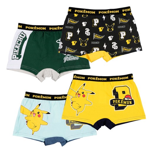 Pokemon boxershorts jungen 4er - jungen,