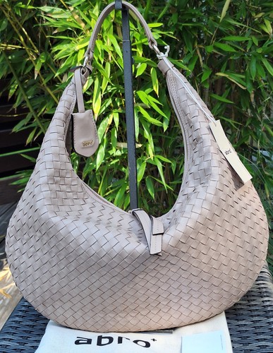 Abro leder piuma weaving hobo - abro,