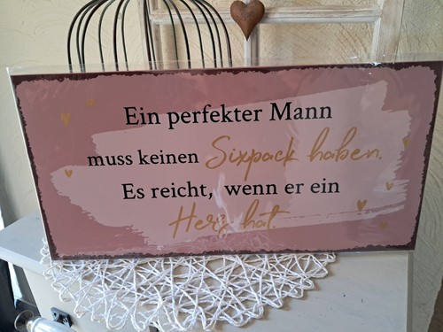 Deko blechschild - deko,