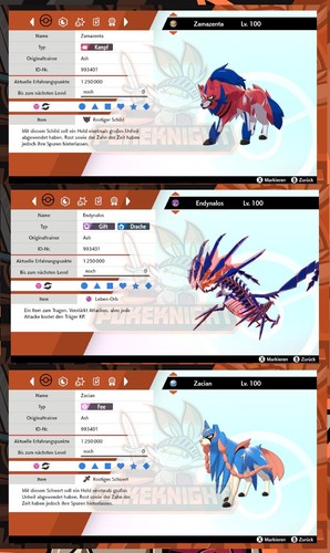 Zacian zamazenta eternatus - zamazenta,