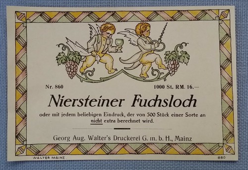 Altes weinetikett - altes,
