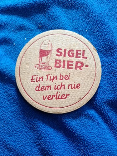 Bierdeckel ein tip sigel - -,