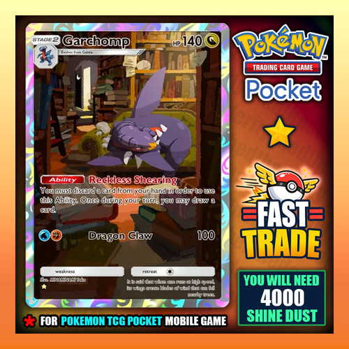 Pokemon tcg pocket - pocket, garchomp