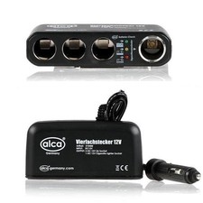 12V Verteiler 4 fach Steckdose