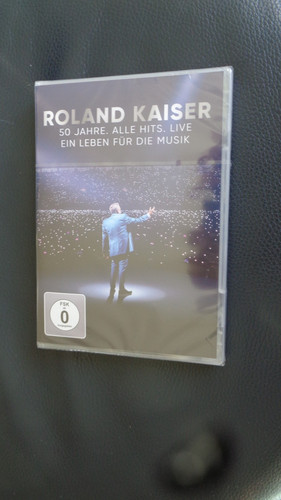 Dvd roland kaiser 50 jahre - dvd, "roland