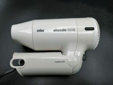 Braun Reiseföhn Silencio 1200 Travelcombi in Weiß