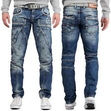 Cipo & Baxx Herren Jeans Freizeit Hose Clubwear Biker Style Denim Disco Dope 