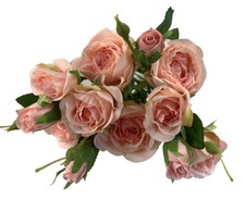 Rosen Bund 46 cm Seidenblumen