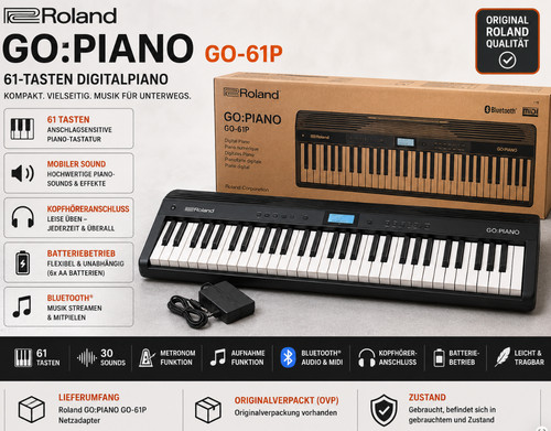 Roland piano 61p - |, |