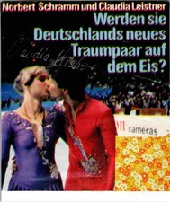 Original Autogramm Claudia