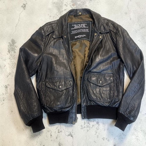 Schott fliegerjacke leder - fliegerjacke,