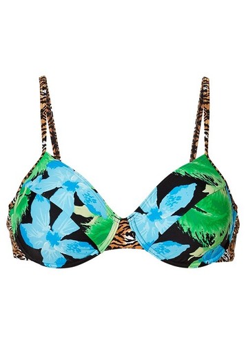 Bikini oberteil blau damen - 36,