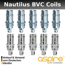Aspire Nautilus Coils BVC Coil Verdampferköpfe Nautilus 2, Verdampfer GT Heads