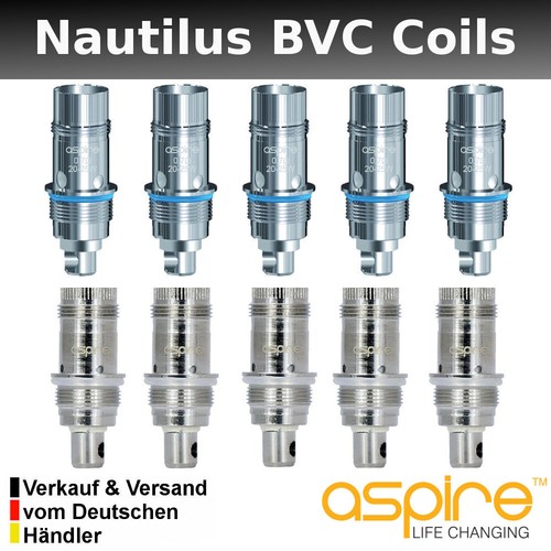 Aspire nautilus coils - nautilus, bvc