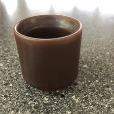 5 braune Eierbecher by Arzberg - neu; OVP