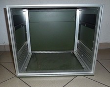 19“ Rack, Unicab 9HE Baugruppenträger, Gehäuse Case; Konsole, Kiste, Schrank