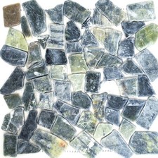 Stein geschnitten grau - , blau