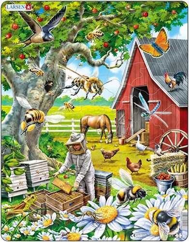 Puzzle die bienenzucht - puzzle, (53