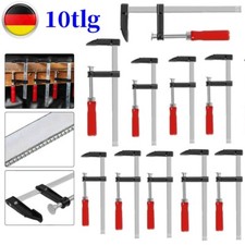 10 Set Profi Schraubknecht 150/200/300mm x 50mm Schraubzwinge Zwinge Temperguß