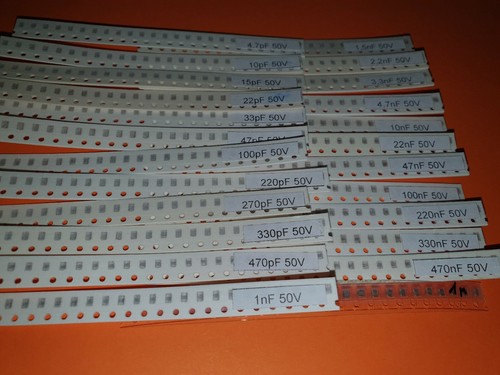 Smd kondensator sortiment - kondensator,